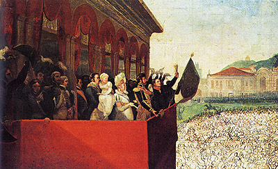 Aclamação de D. Pedro - Debret
