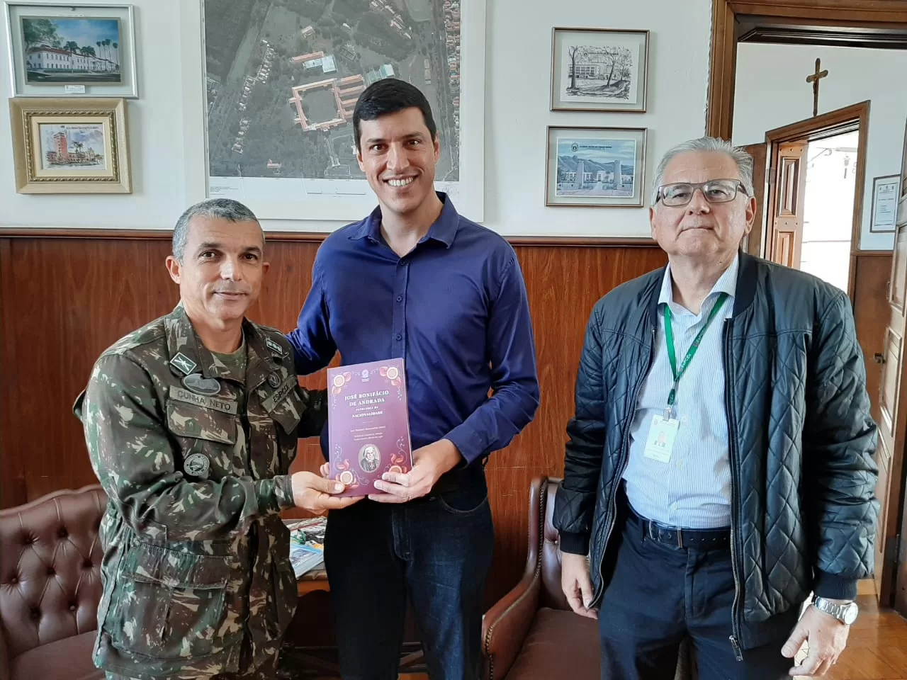 Vereador André Amaral convida Escola Preparatória de Cadetes do Exército para Sessão Solene de comemoração ao Bicentenário da Independência do Brasil