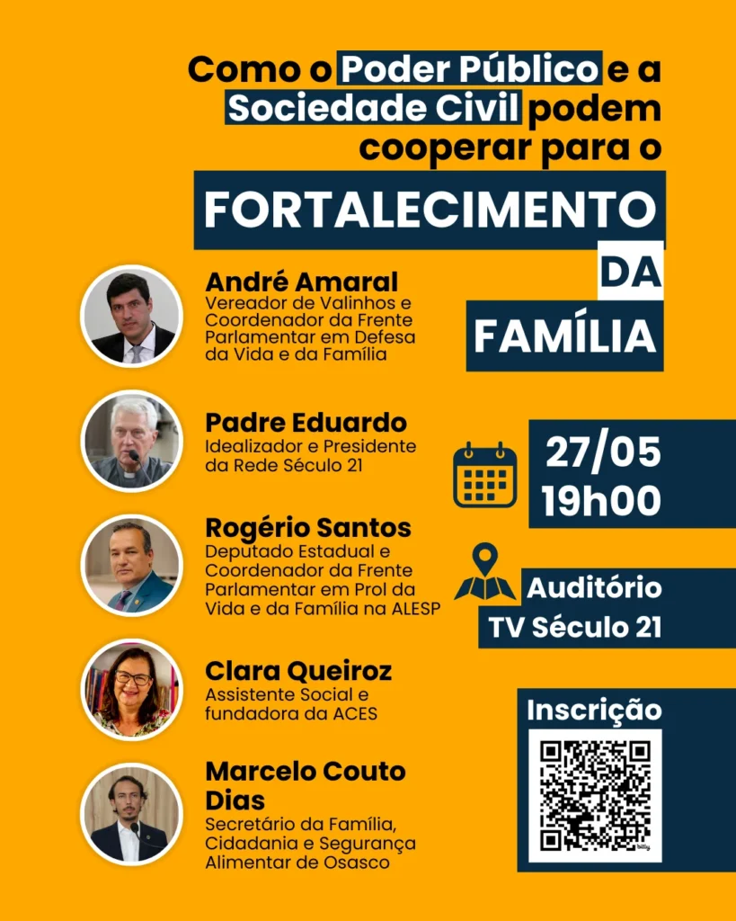 Como o Poder Público e a Sociedade Civil podem cooperar para o fortalecimento da Família