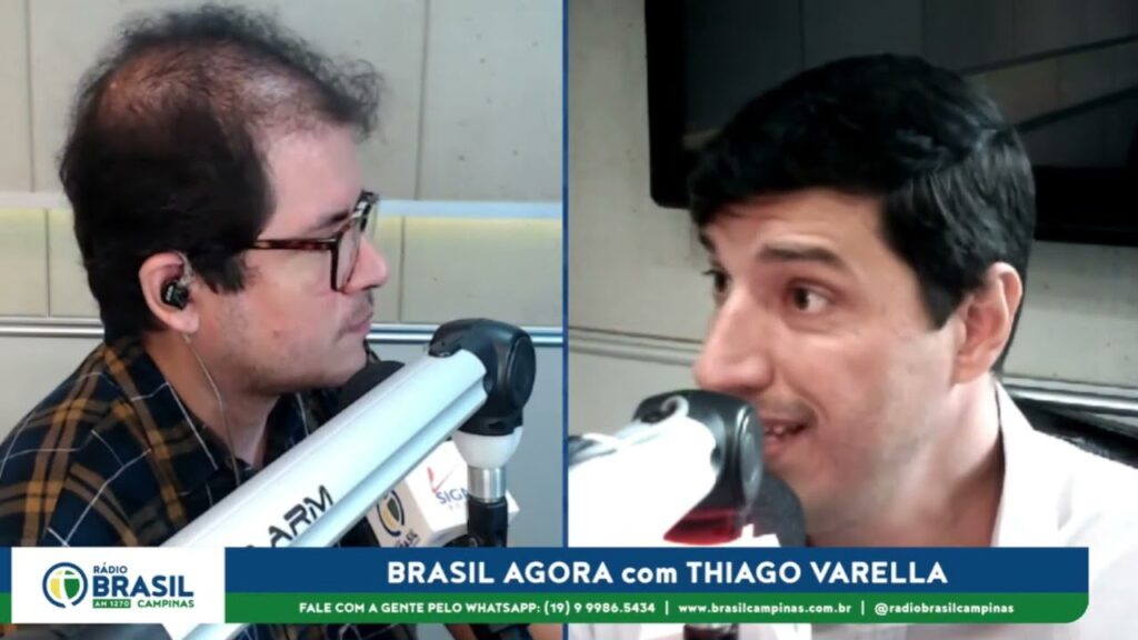 Rádio Brasil Campinas Entrevista Vereador André Amaral Sobre Sua Atuação em Valinhos