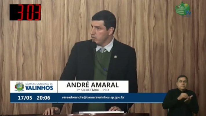 Vereador André Amaral faz apelo para regularização de medicamentos nas UBSs de Valinhos