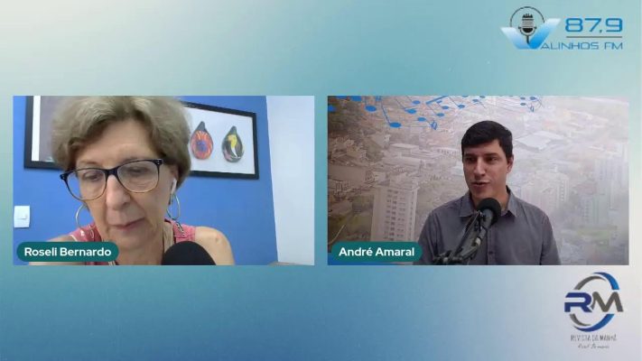 André Amaral esclarece votação sobre denúncia de compra de materiais pedagógicos em entrevista na Rádio Valinhos
